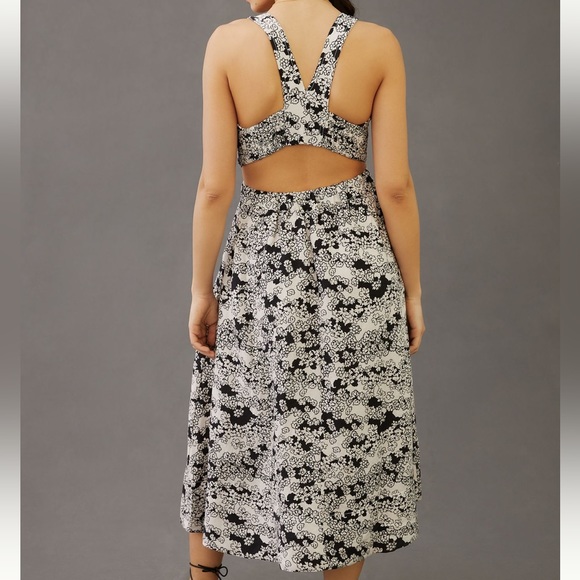 By Anthropologie Printed Midi Dress - Picture 3 of 5